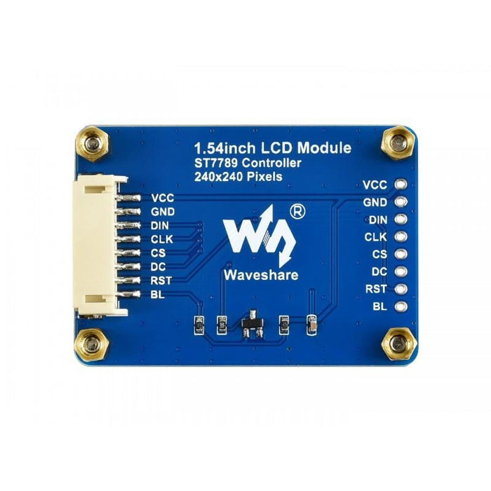 1.54" IPS LCD Display Module (240x240) by Waveshare - The Pi Hut