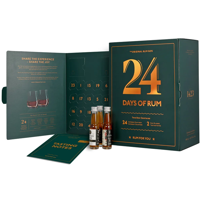 24 Days of Rum - Green Advent Calendar