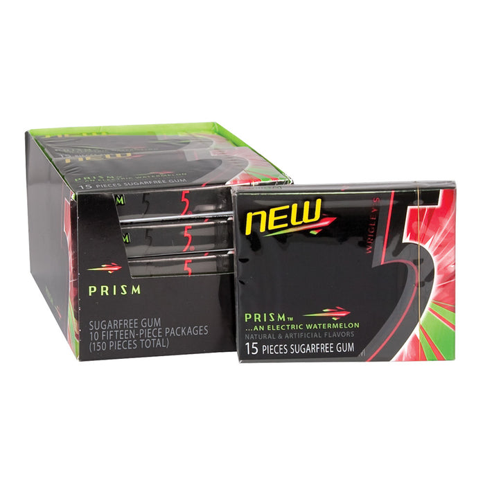 5 Prism Gum Watermelon - 10ct