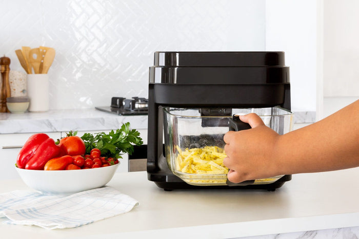 6.5L Glass Digital Air Fryer Oven, 1200W, >200°C, Easy Cleaning-#product_category#-Home Living Store