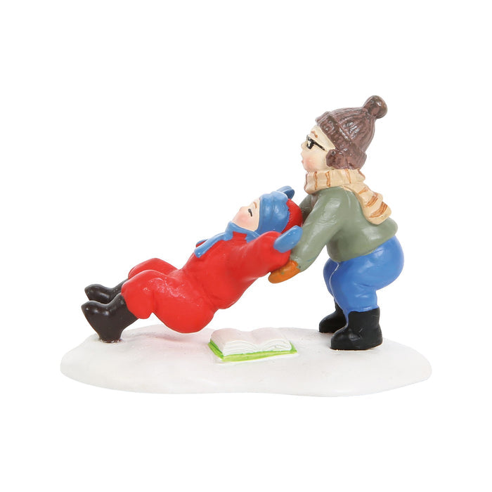 A Christmas Story Village | Ralphie To The Rescue | Village Figures