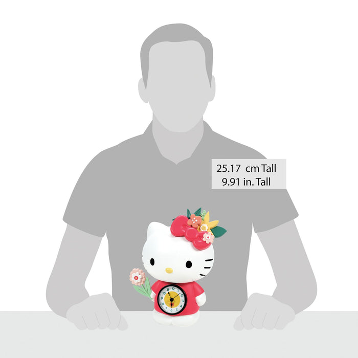 Allen Designs Sanrio | Hello Kitty Desk Clock | Desk Clock Resin