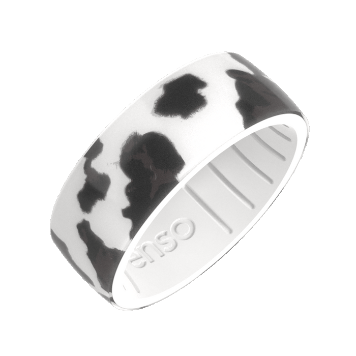 Animal Prints Silicone Ring - Cowhide