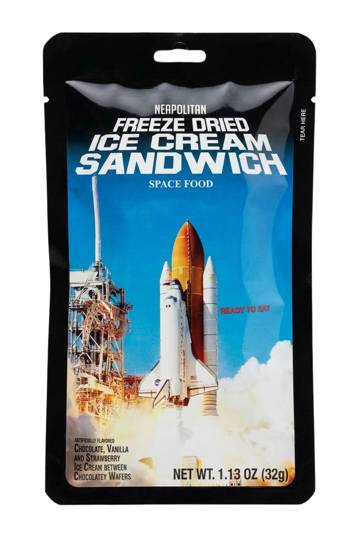 Astronaut Ice Cream Sandwich (Freeze-Dried Ice Cream Sandwich)