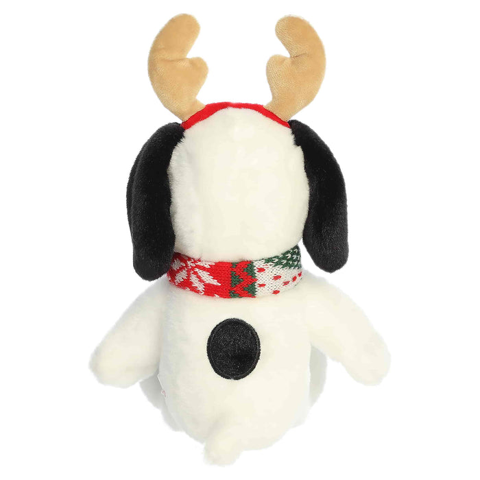 Aurora Plush 6 Inch Peanuts Reindeer Snoopy Holiday Plush Toy