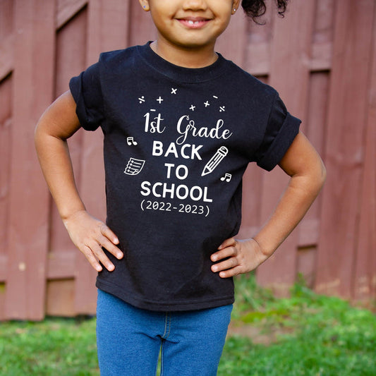 Back to School. First Day of School Shirt for Kids. Kindergarten, 1st Grade, 2nd Grade, 3rd Grade, 4th Grade, 5th Grade. Quarantined School.