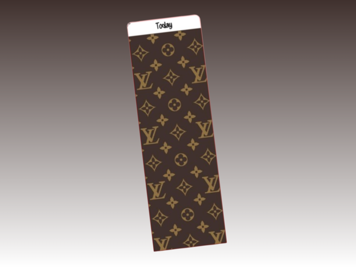 Binder Bookmark | A5 Rings | Brown L