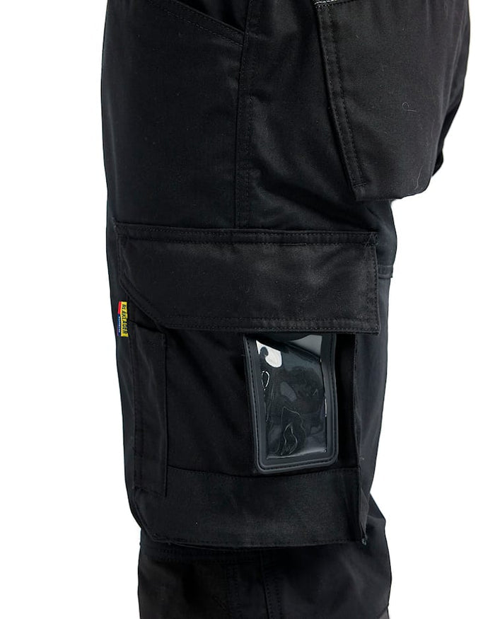 Blaklader Craftsman Trousers Stretch - Black | 1750