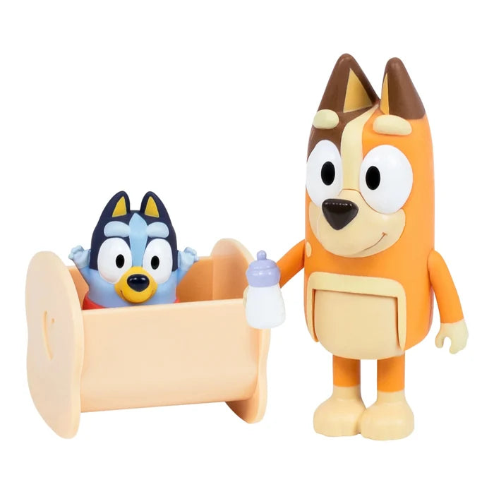 Bluey Story Mini Figures 2 - Pack - Baby Race - Owl & Goose Gifts