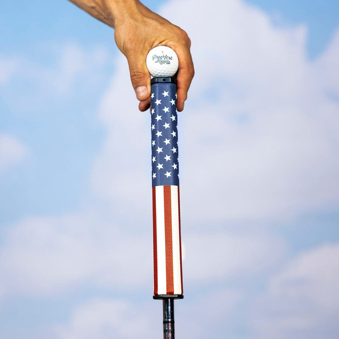 RSVLTS Breakfast Balls Putter Grip Breakfast Balls® "American Flag" – Jumbo Putter Grip Breakfast Balls® "American Flag" – Jumbo Putter Grip