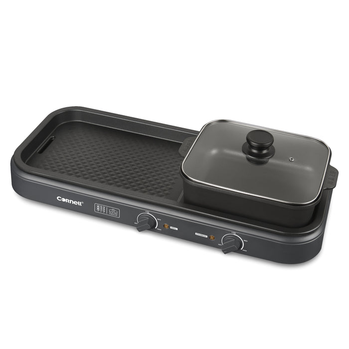 CCG-EL98DT TABLE TOP GRILL W/HOTPOT