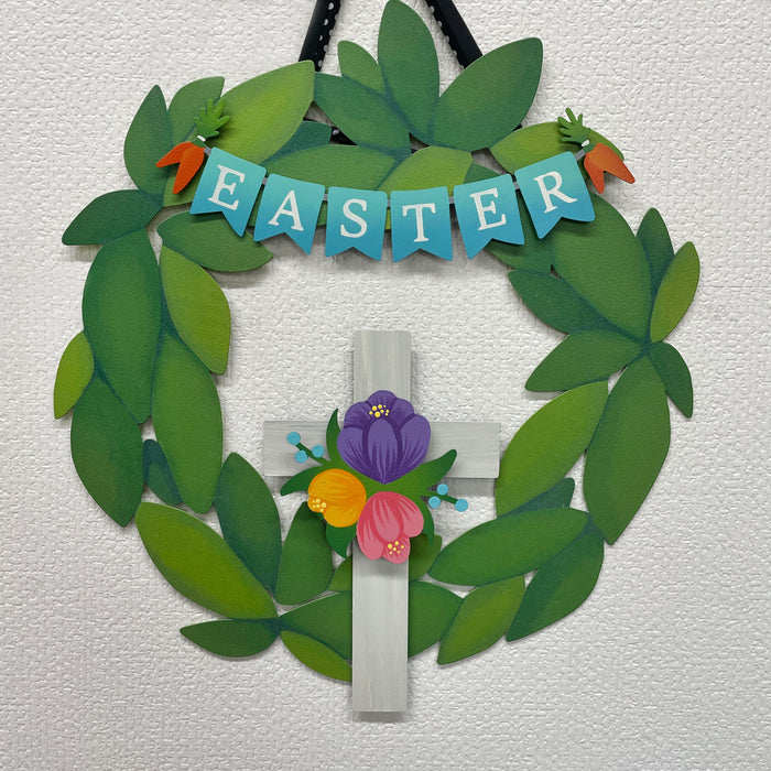 Cross w/ Flowers Magnetic Art Pop