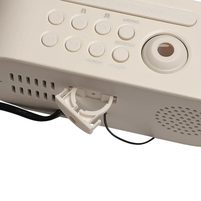 Denver CRP-717 White Clock Radio