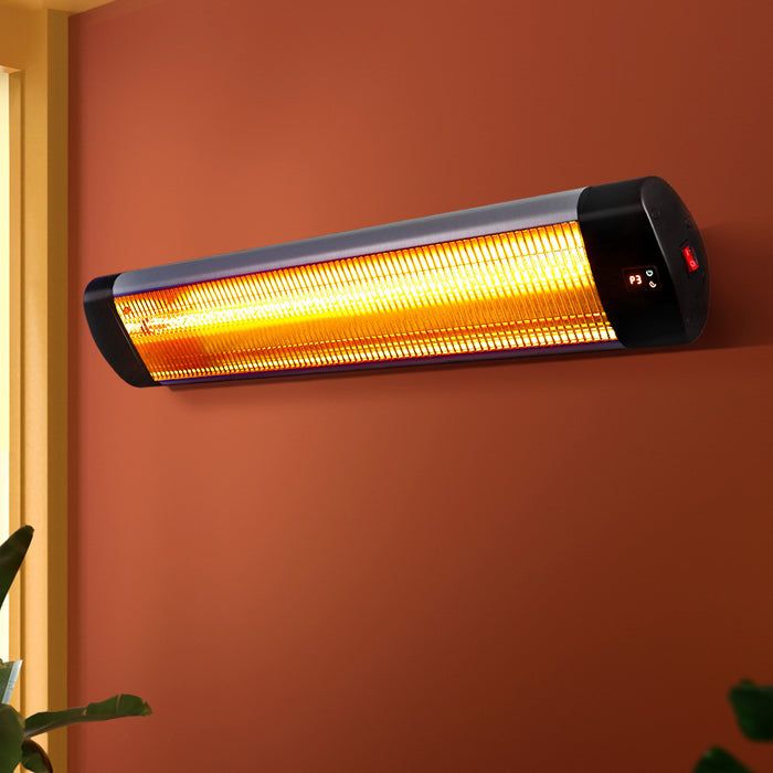Devanti Electric Strip Heater Radiant Heaters 3000W - Devanti
