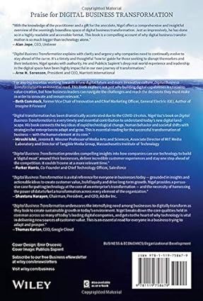 Digital Business Transformation: How Established Companies Sustain Competitive Advantage From Now To Next Hardcover