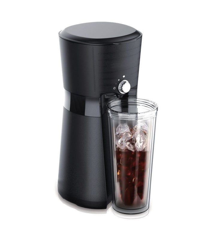 Digital Iced Coffee Maker w/ 10oz, Reusable Cup & Straw Included -Home Living Store - -