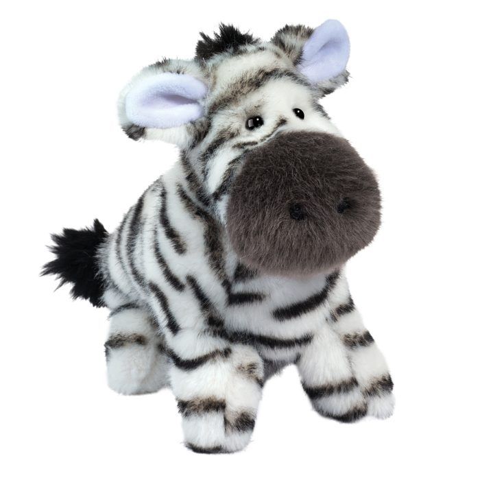 Douglas 8 Inch Muzzle Debra the Zebra Plush Toy