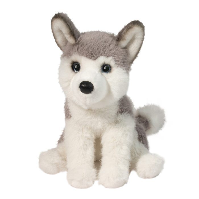 Douglas 9 Inch Flurrie the Husky Dog SOFT Plush Toy
