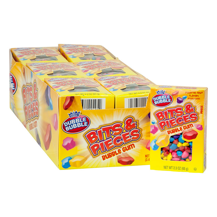 Dubble Bubble Box Bits And Pieces 2.3oz - 24ct