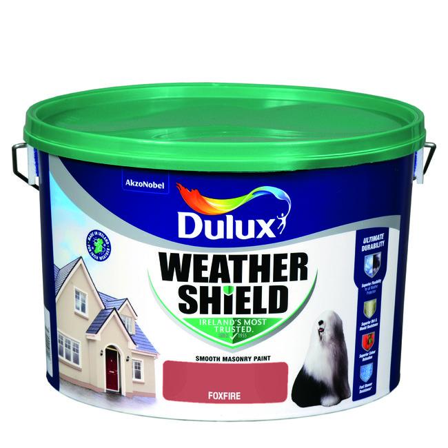 Dulux Weathershield Foxfire 10L