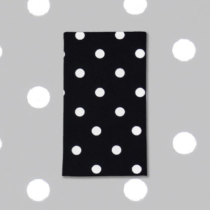 Dunroven Tea Towel - Black Polka Dots
