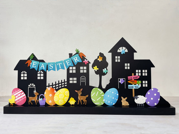 Easter Egg Mini Art Pop Magnets, S/3 (Warm)