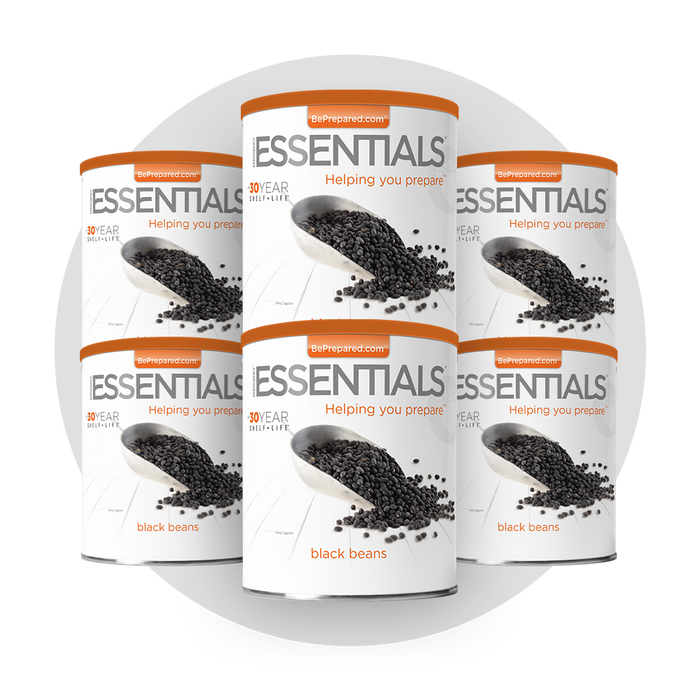 6 Pack of Black Beans