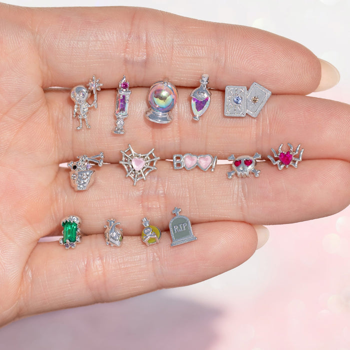 Enchanted Skeleton Studs