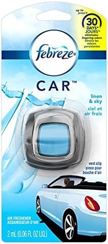 FEBREZE CAR AIR FRESHENER LINEN & SKY 2ML - FBRZCAFLNS2