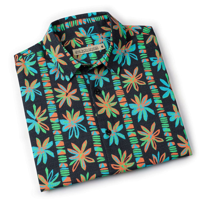 RSVLTS RSVLTS Bamboo Short Sleeve Shirt Fleur-escent – Bamboo Short Sleeve Shirt Fleur-escent – Bamboo Short Sleeve Shirt