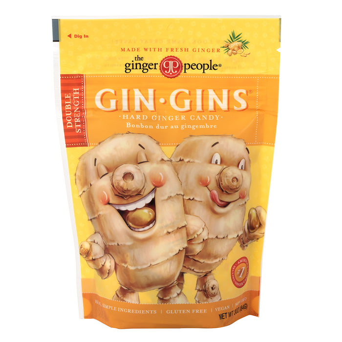 Ginger People Candy Gin Gins Hard 3oz Bag - 12ct