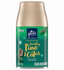 Glade Automatic Spray Air Freshener Refill TWINKLING PINE & CEDAR 6.2oz - GLDAMSAFRRNB65