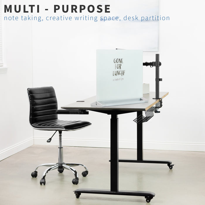 Personalize your desktop with a whiteboard.