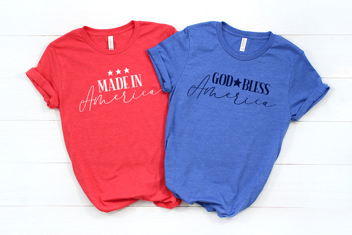 "God Bless America" Patriotic T-Shirt
