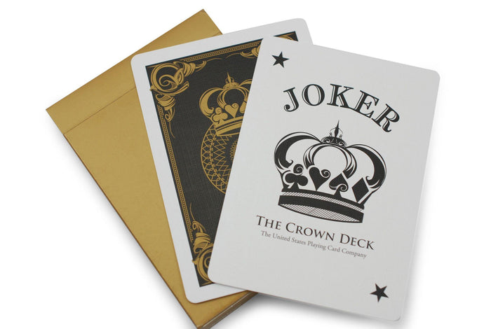 Gold Crown Playing Cards by The Blue Crown
