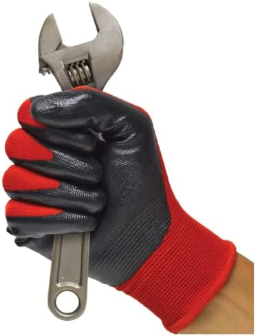 Grease Monkey Nitrile-Coated Work Glove 15 Units Grease Monkey Nitrile-Coated Work Gloves are perfect for a variety of jobs-441187 Hannah's Variety Store