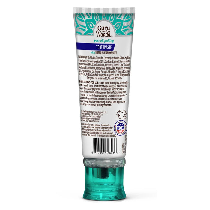 GuruNanda Hydroxyapatite Toothpaste 1 oz (77/Case)