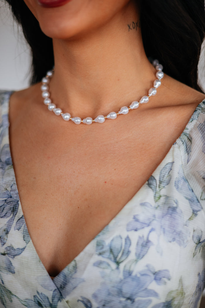 Gwenette Pearl Necklace