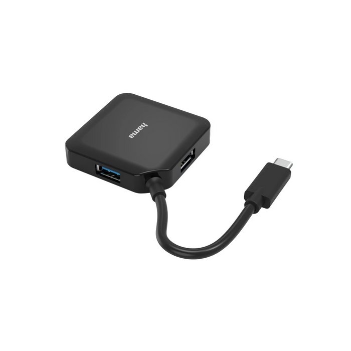 Hama USB 3.2 Gen 1 4 Ports USB-C Hub - Black | 436849 from Hama - DID Electrical