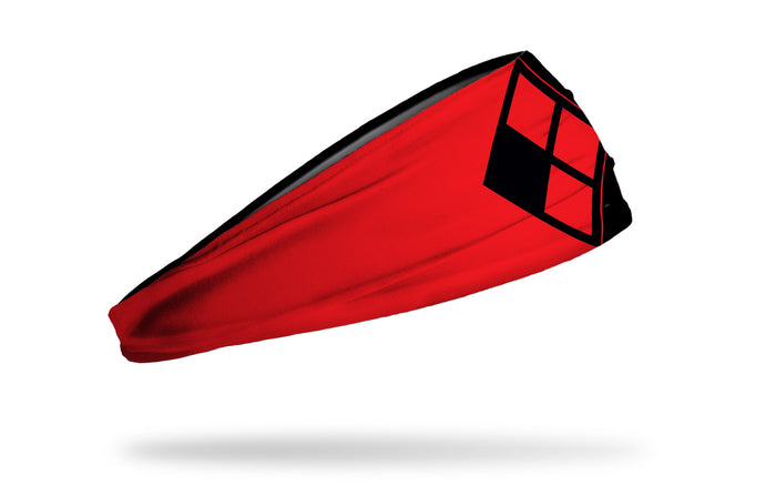 Harley Quinn: Diamonds Red & Black Big Bang Lite Headband - View 2