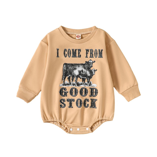 I Come From Good Stock / 0-3 months
