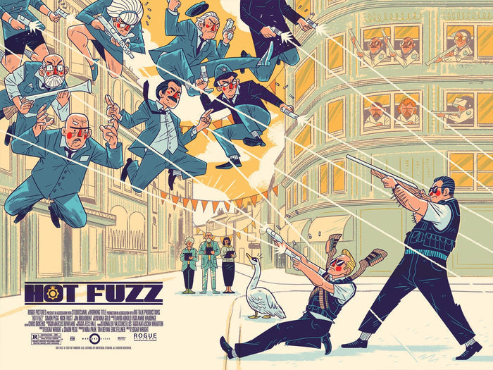Hot Fuzz Poster