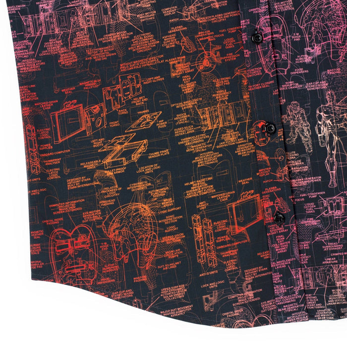 RSVLTS Marvel Short Sleeve Shirt Iron Man “The J.A.R.V.I.S.” – KUNUFLEX Short Sleeve Shirt
