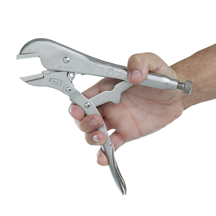 IRWIN 10R 10-Inch Straight Jaw Locking Pliers - 102L3