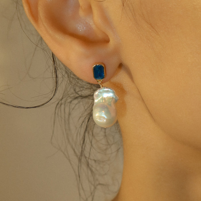 Kyanite Baroque Mid Drop