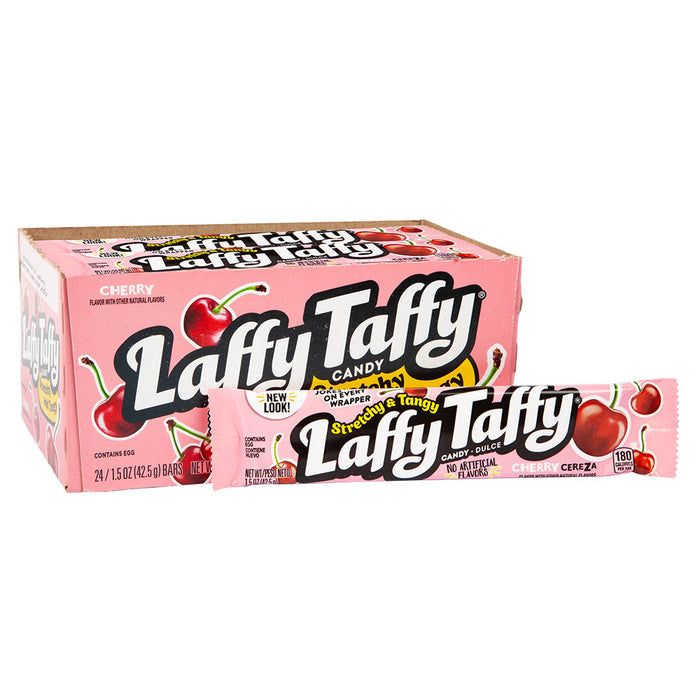 Laffy Cherry Taffy 1.5oz Bar - 24ct
