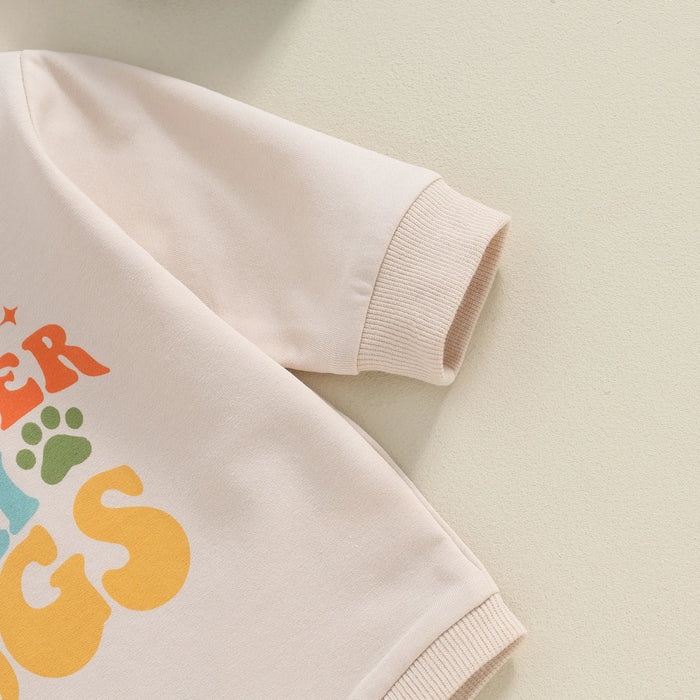 LIFE IS BETTER WITH DOGS Long-Sleeve Onesie