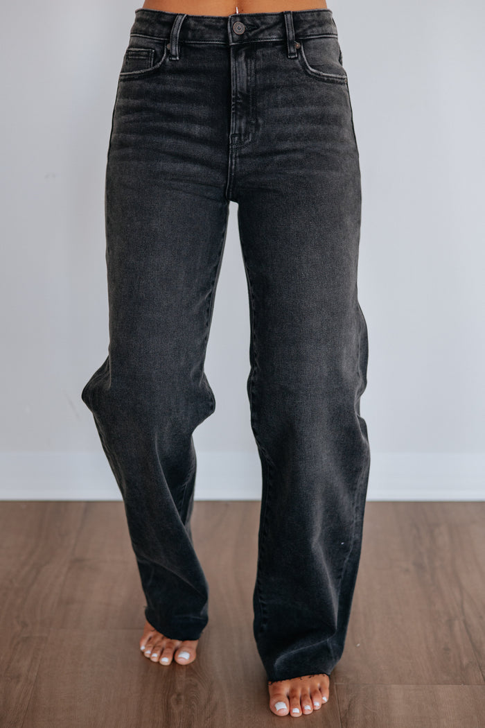 Logan Hidden Jeans - Vintage Black