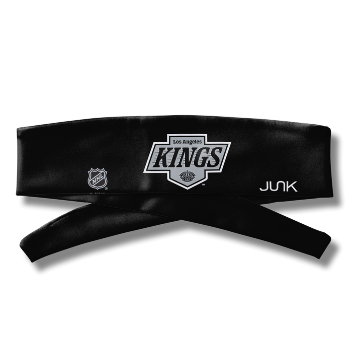 Los Angeles Kings: Logo Black Flex Tie Headband - View 3