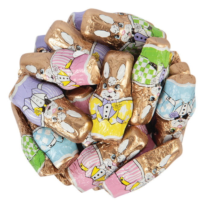 Madelaine Dark Chocolate Mini Bunny Candy - 10 LB